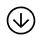 downside arrow